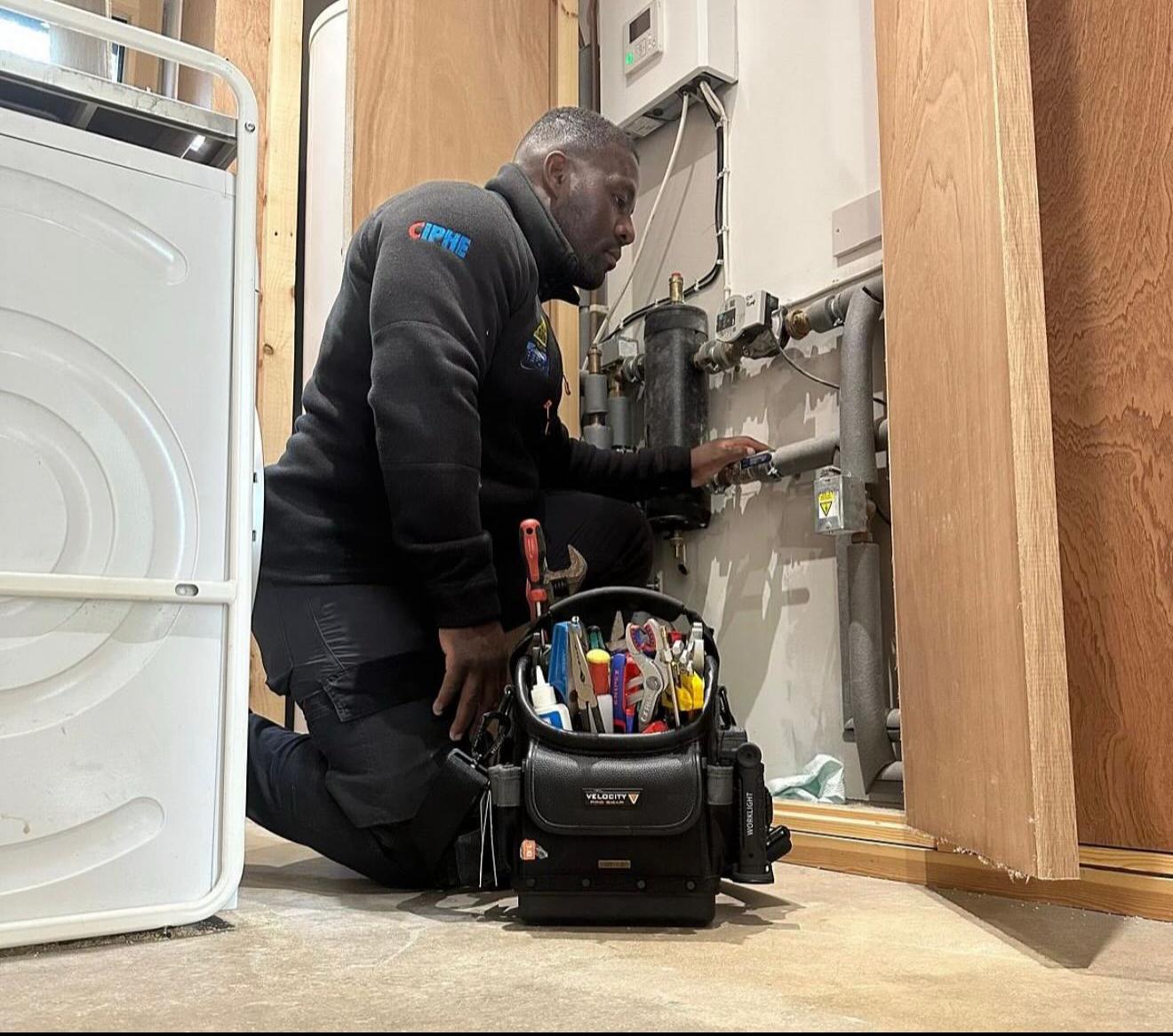 GLR Energy engineer at work
